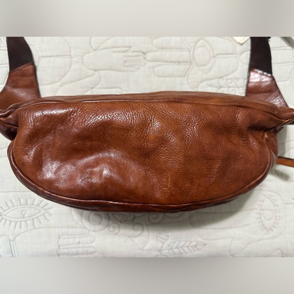 NEW Campomaggi Leather Brato Belt Bag True Cognac - Picture 11 of 13